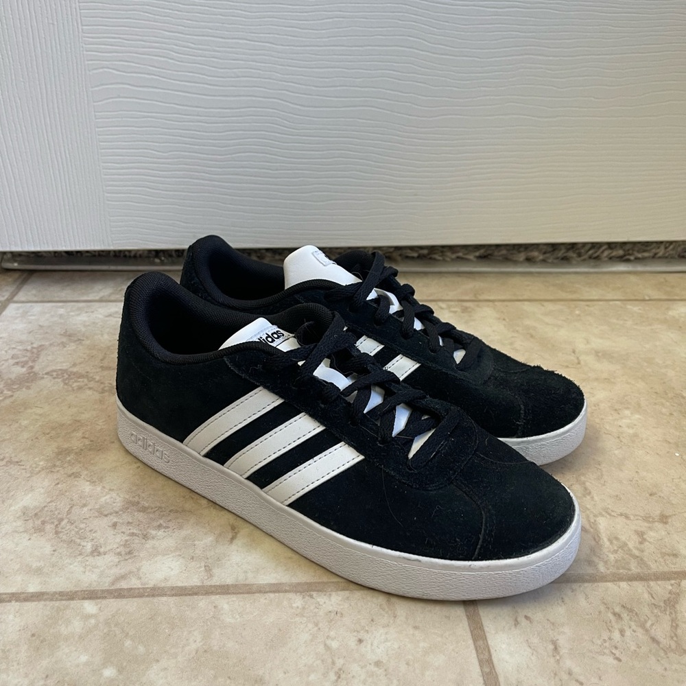 Adidas Black and White Women's Shoes